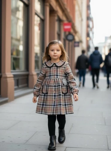 Burberry collection dress by Mon Petit Bonbon