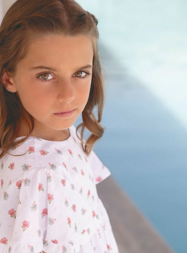Cambric dress Sicilia Collection by Eve Children