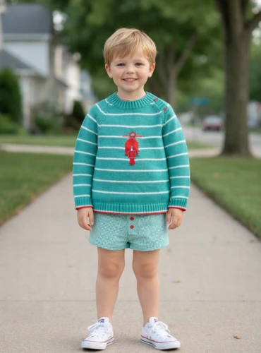 Camisa con pantalón y jersey para niño Colección Aroma