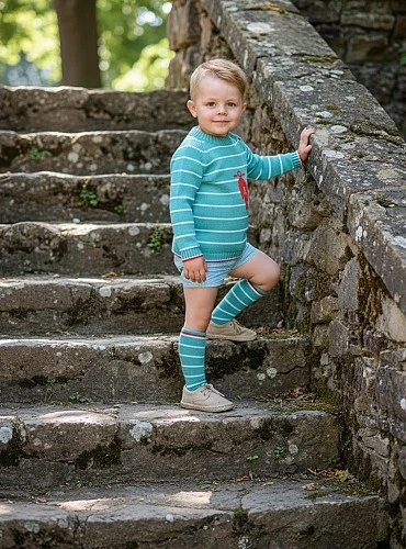 Camisa con pantalón y jersey para niño Colección Aroma