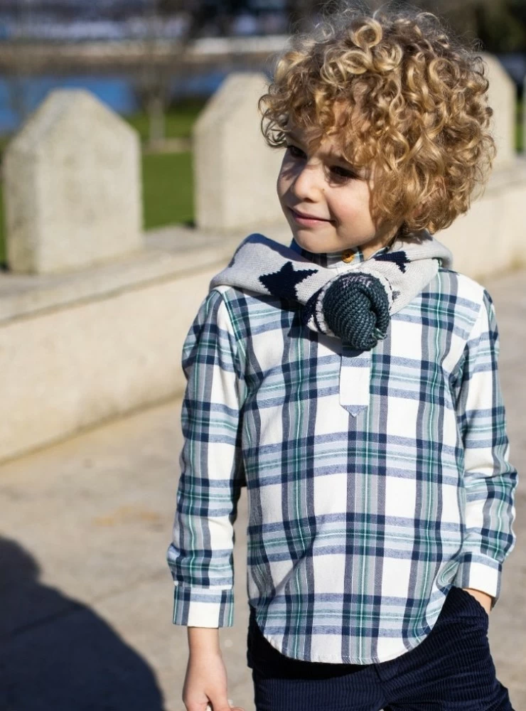 Camisa para niño de La Martinica Colección Pandora