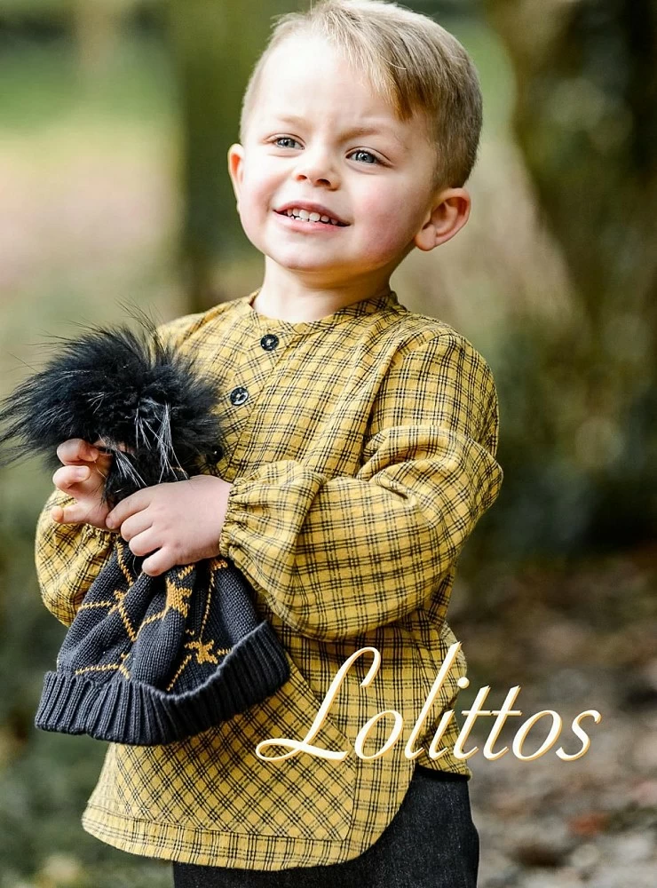 Camisa y pantalón para niño colección Globo de Lolittos