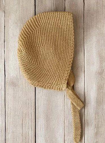 Capota en punto para primera puestas