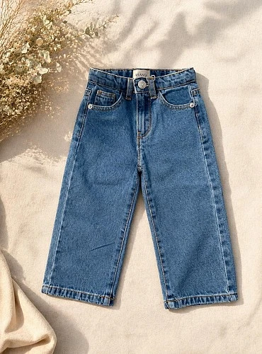 Caravia Girl's Cotton Denim Pants