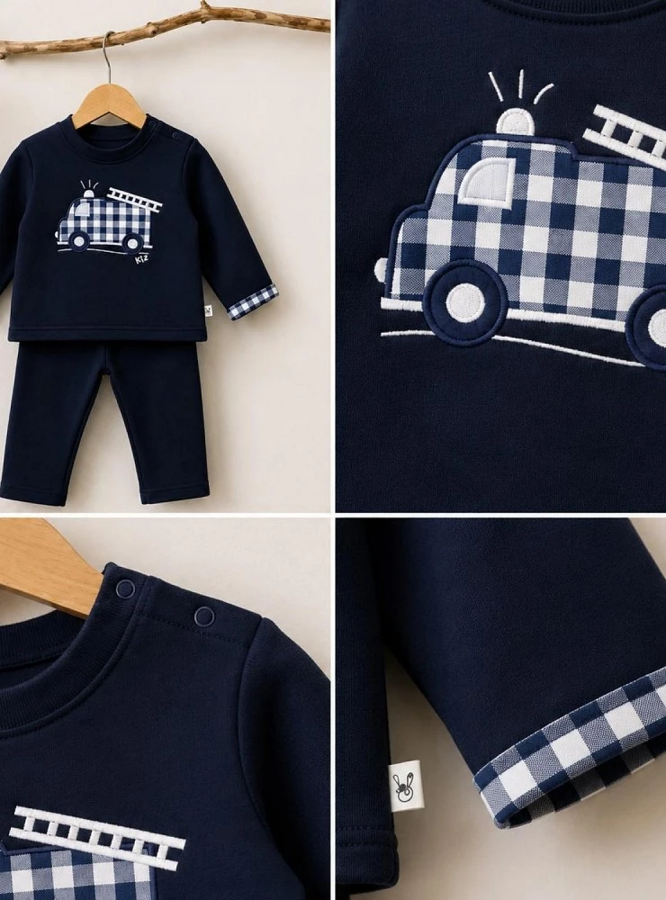 Chándal niño azul marino colección Bomberos