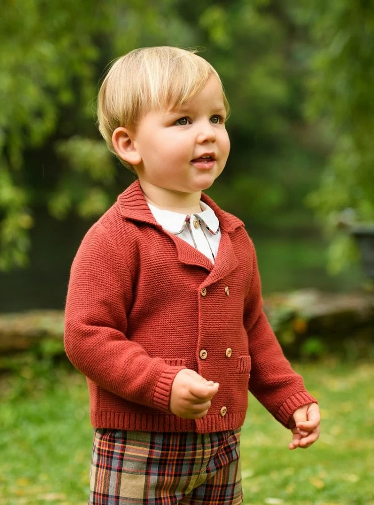 Chaqueta en punto tipo americana colección Calabaza de Foque