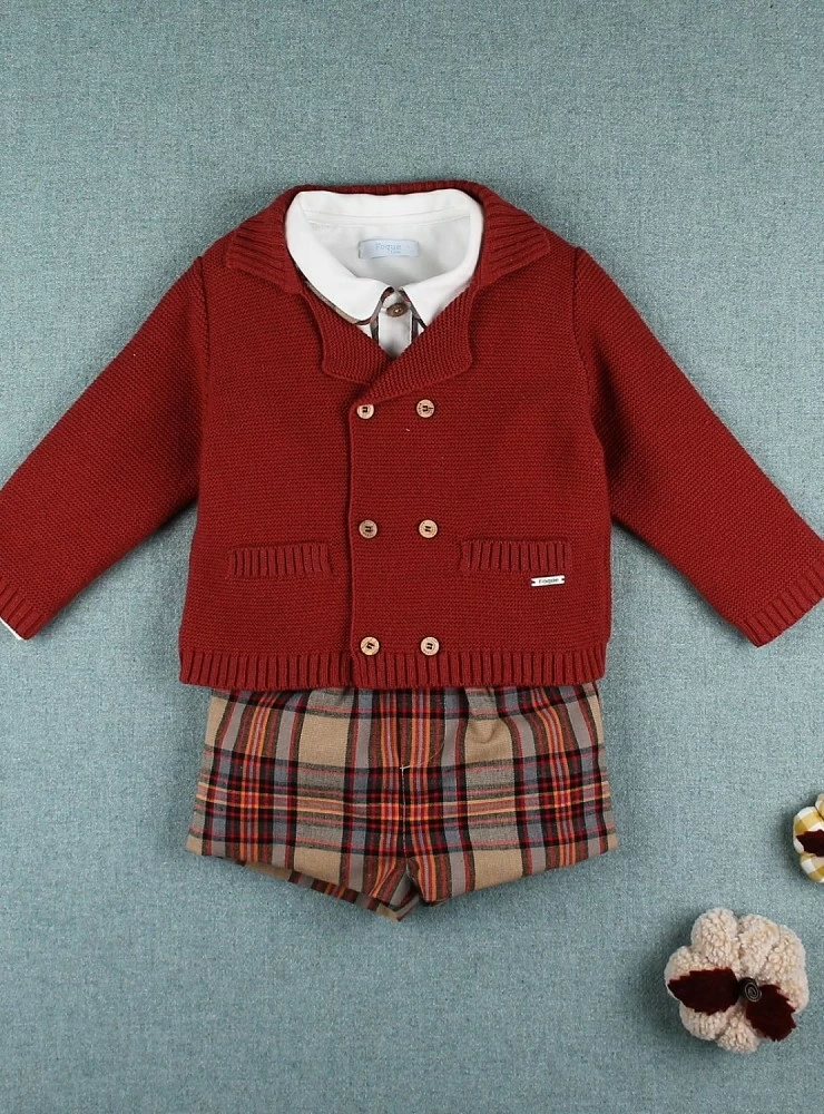 Chaqueta en punto tipo americana colección Calabaza de Foque
