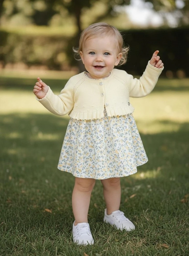 Chaqueta para niña con volante colección Winnipeg
