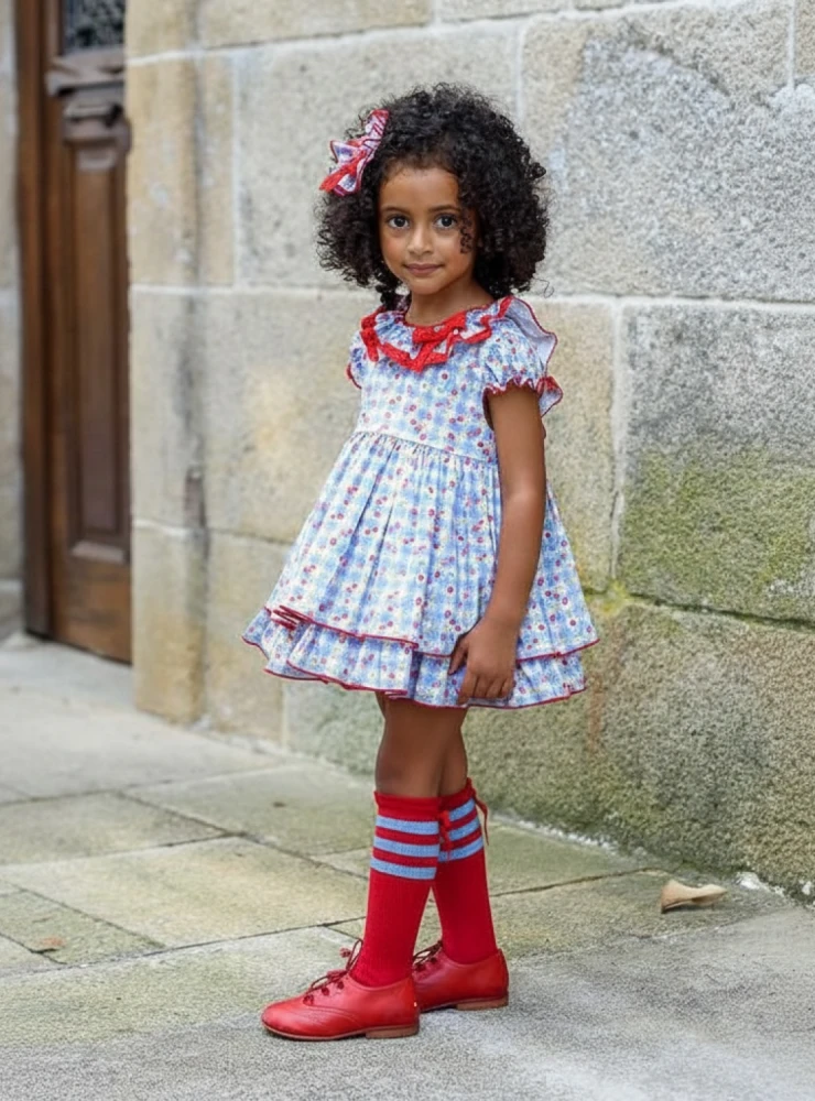 Cherry collection baby set with bloomers and jacket