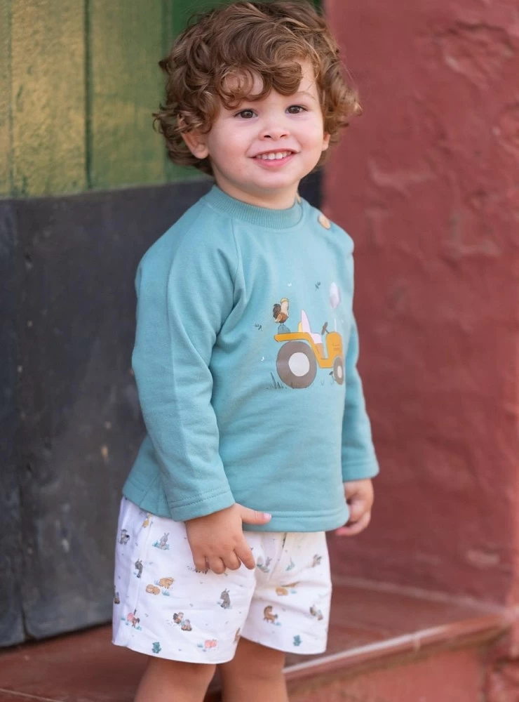 Children's sweatshirt and trousers set, Granja de Pio Pio collection