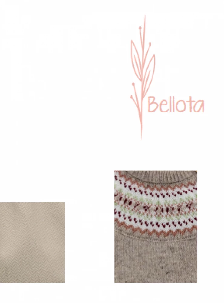 Chubby knit sweater Bellota collection