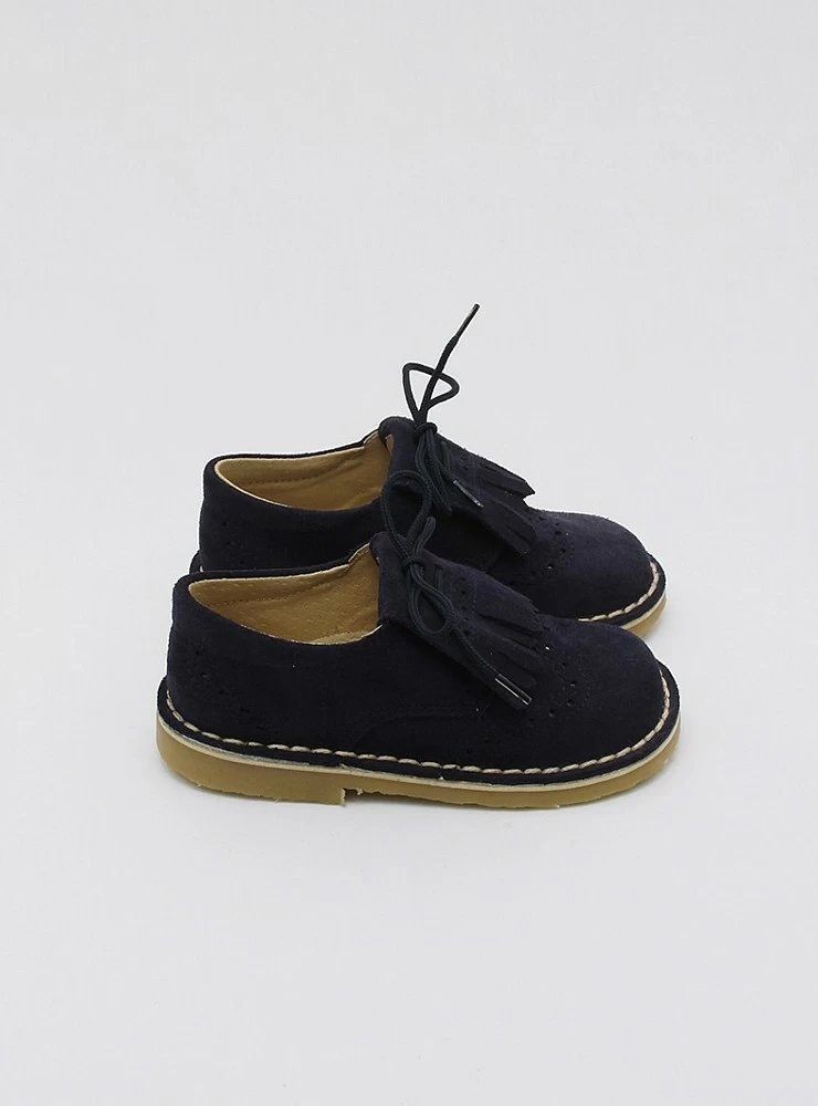 Classic shoe with unisex tongues. marine color O-Winter