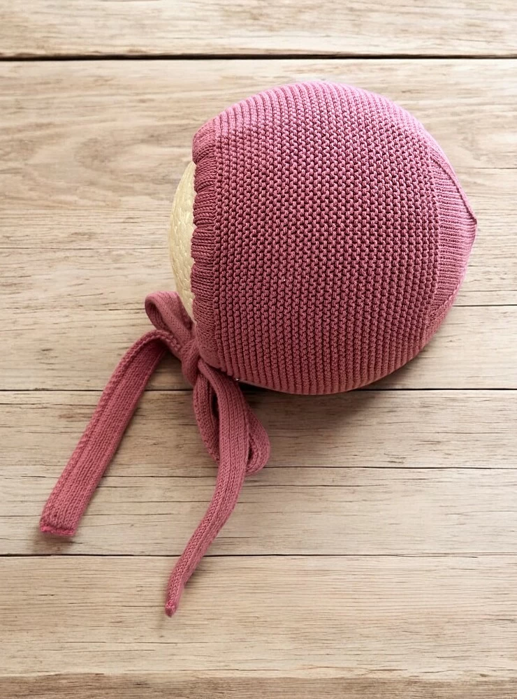 Condor cotton knit bonnet