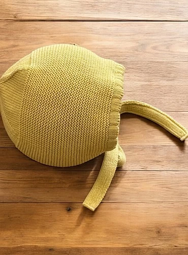Condor cotton knit bonnet