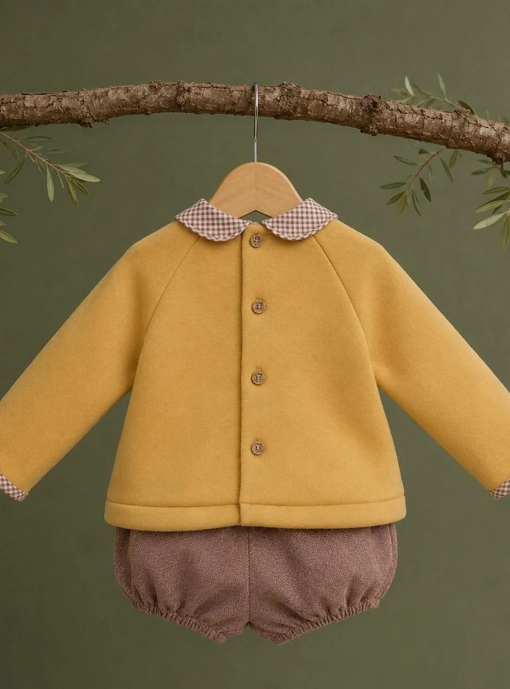 Conjunto bebé niño sudadera y bombacho colección Cascabel