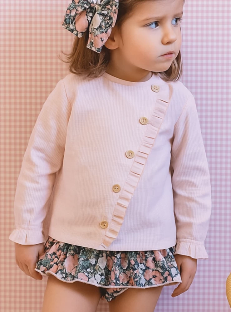 Conjunto blusa, braga y chaqueta Pedacito de mi. De la Martinica