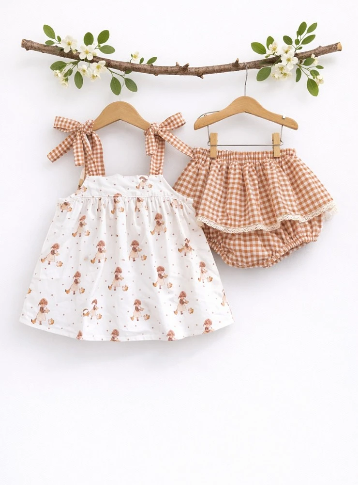 Conjunto Blusa y braguita Colección Mini Martinicas