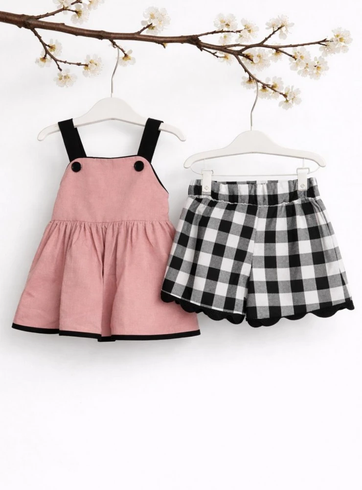 Conjunto Blusón y short colección Noir