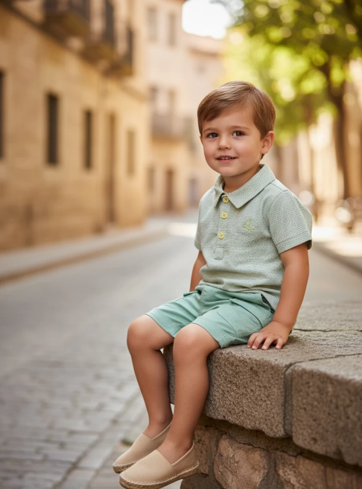 Conjunto camisa y pantalón de Foque colección La Habana