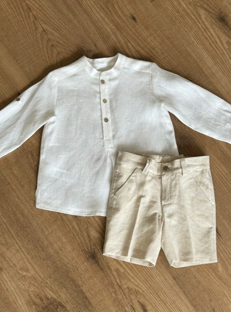 Conjunto camisa y pantalón de niño para ceremonia colección Toulouse