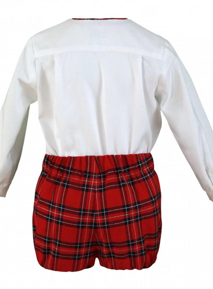 Conjunto camisa y pantalón para niño colección Christmas Dreams