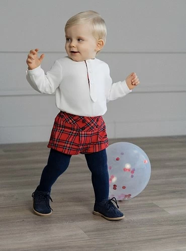 Conjunto camisa y pantalón para niño colección Christmas Dreams