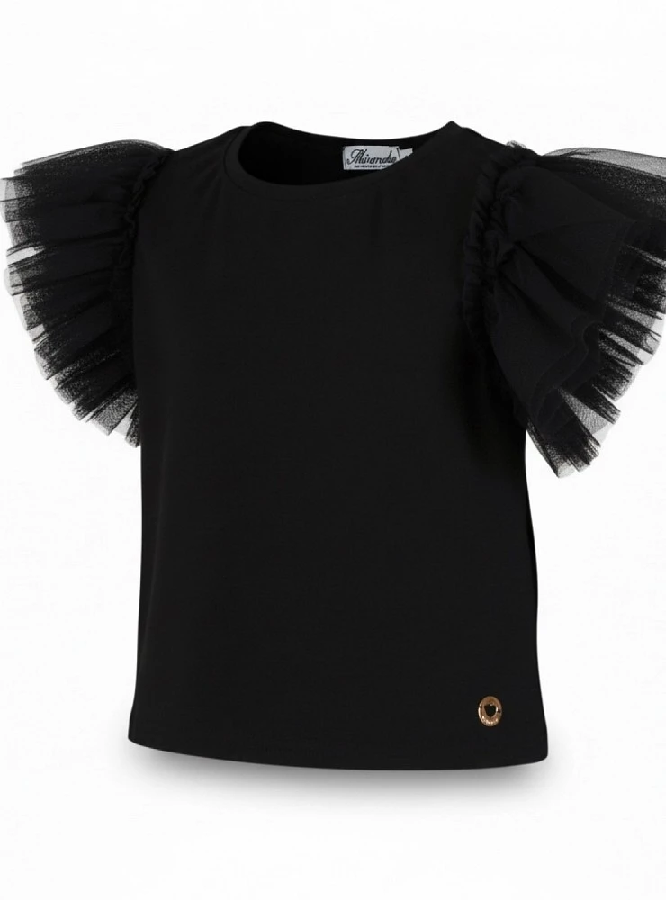 Conjunto Camiseta y falda plisada. Aplique de regalo