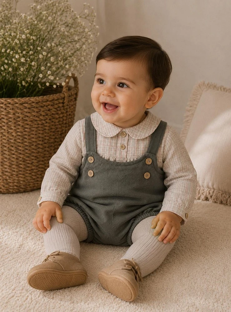 Conjunto de camisa y peto colección Pravia