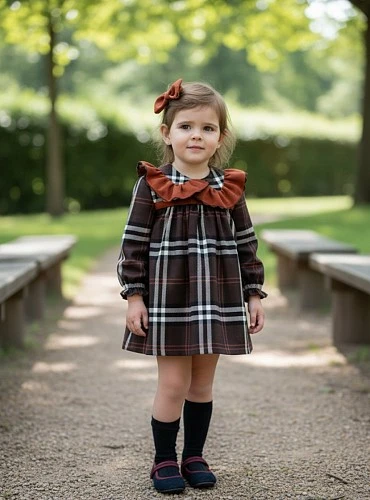 Conjunto de niña colección Bellota con vestido y braguita