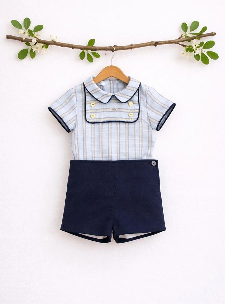 Conjunto de niño colección vacaciones en el mar