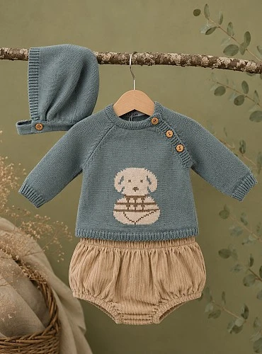 Conjunto de tres piezas para niño colección Can