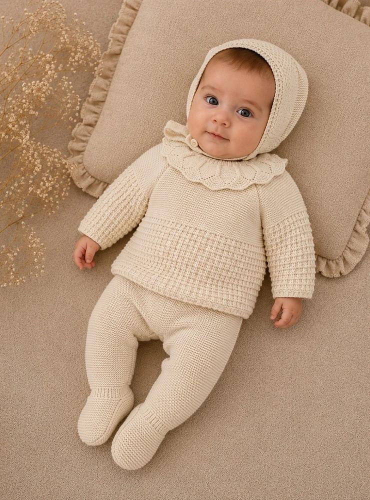 Conjunto de tres piezas unisex colección Hiedra