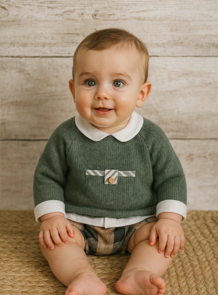 Conjunto dos piezas para niño colección Angora