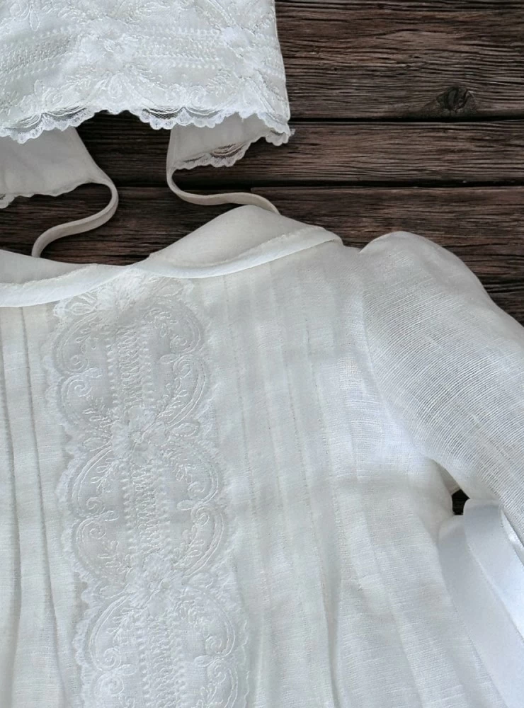 Conjunto Faldón y capota en manga larga colección Luca