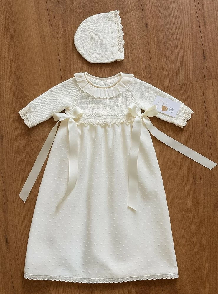 Conjunto faldón y capota unisex. Dos tallas