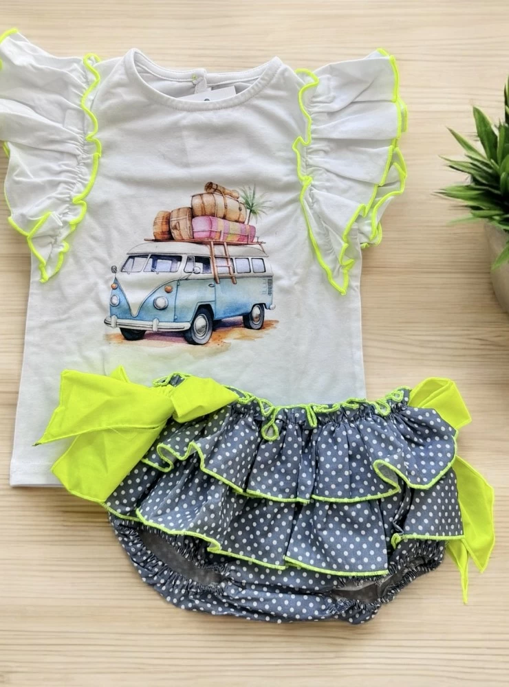 Conjunto furgo para niña de La Martinica