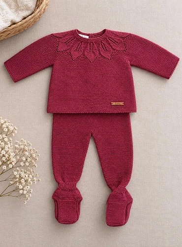 Conjunto jersey y polaina bebé Colección Granada