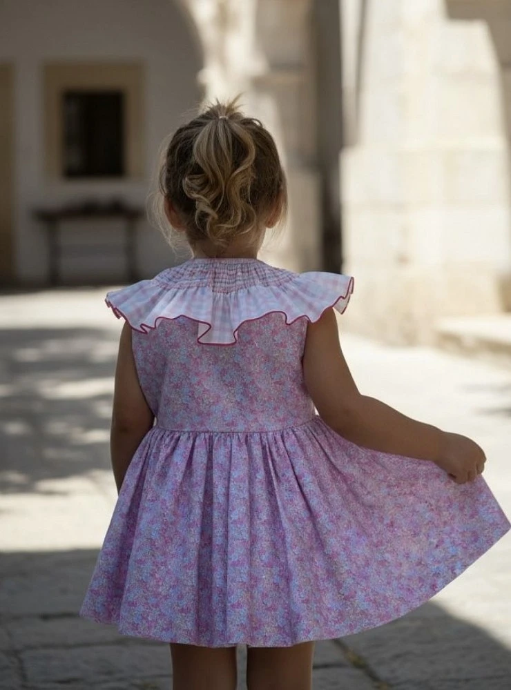 Conjunto Jesusito con braga colección petunias