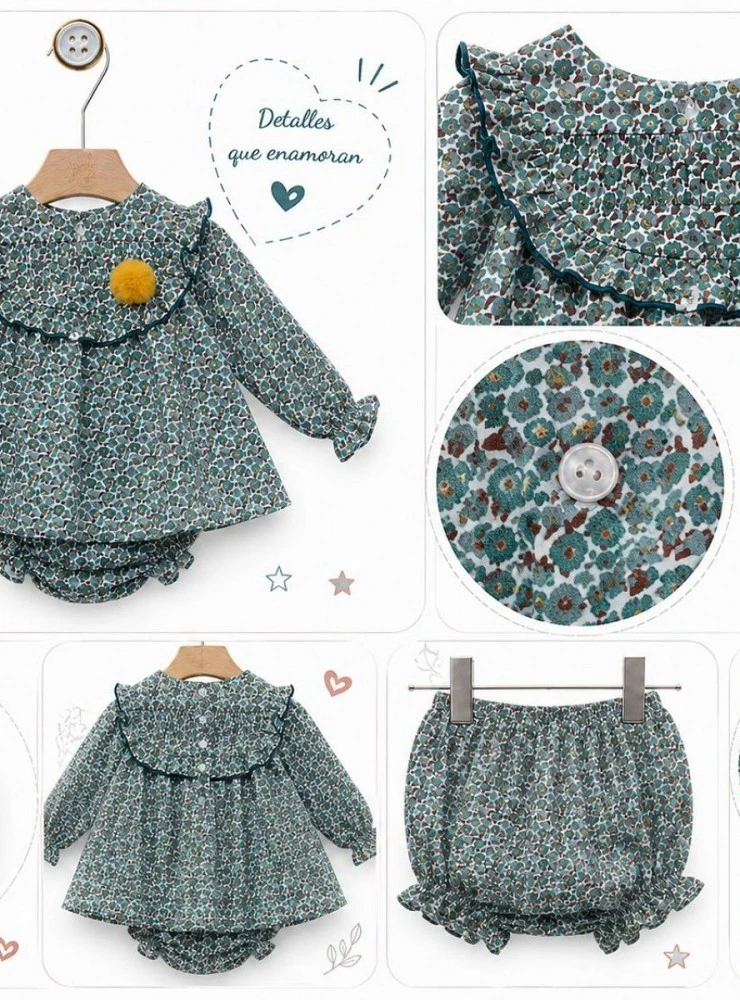 Conjunto Jesusito con Braga Niña Colección Candy