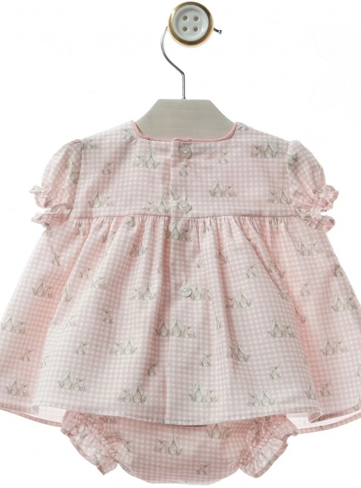 Conjunto Jesusito con capota y braga colección Arcilla