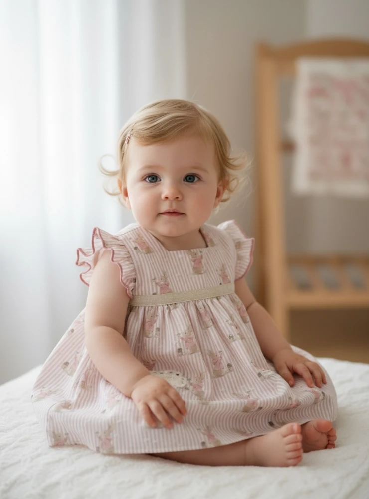 Conjunto Jesusito y braga Colección Natasha