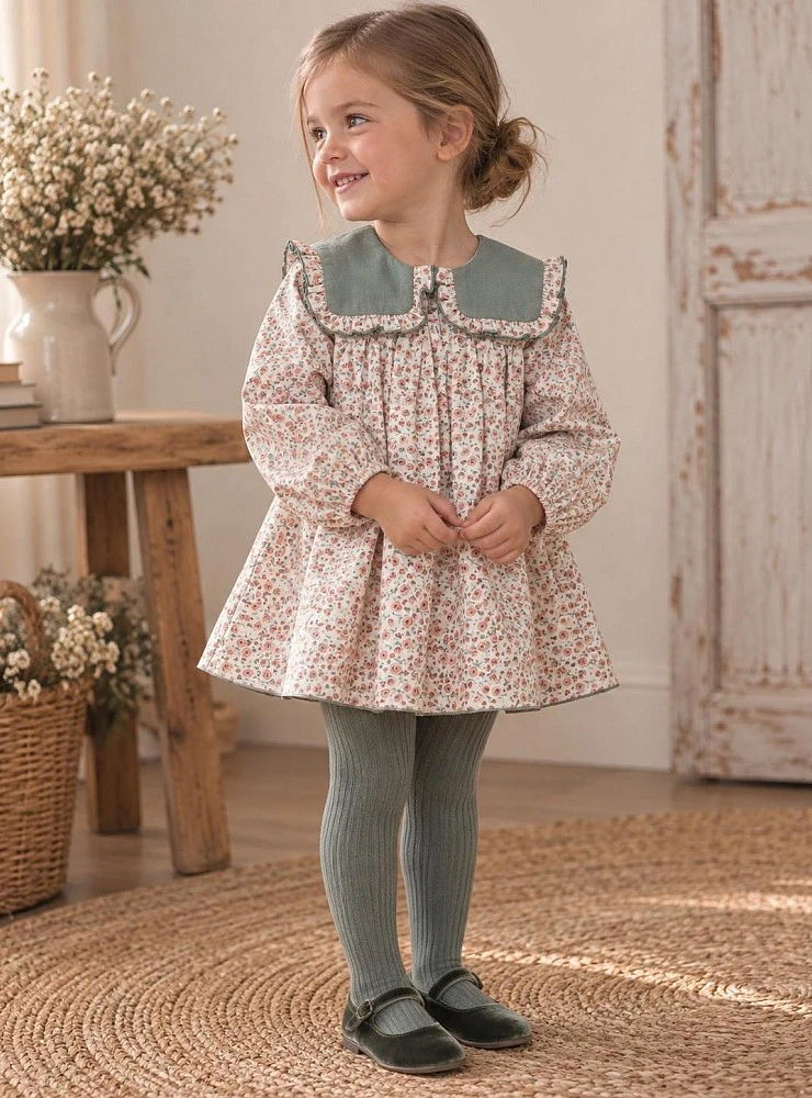 Conjunto Jesusito y Braga Colección Peonia La Peppa
