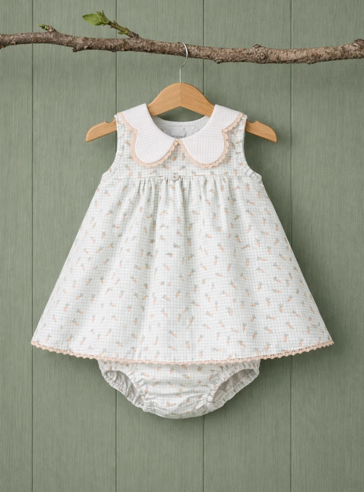 Conjunto Jesusito y braga Colección Zanahorias