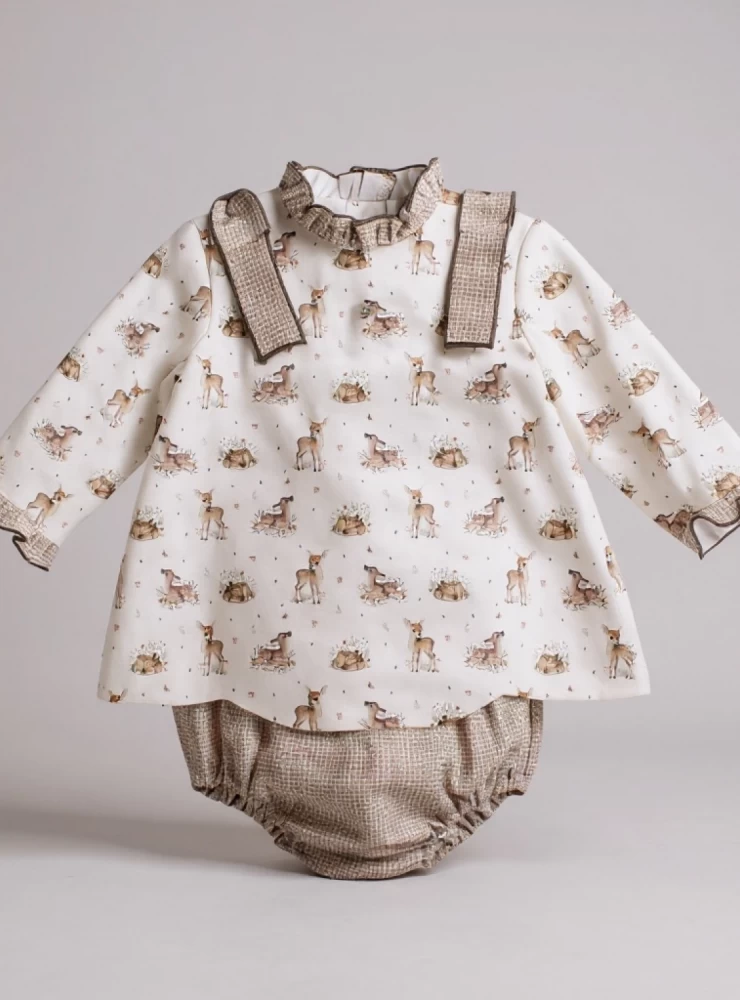 Conjunto jesusito y braga de Foque Colección La Montaña