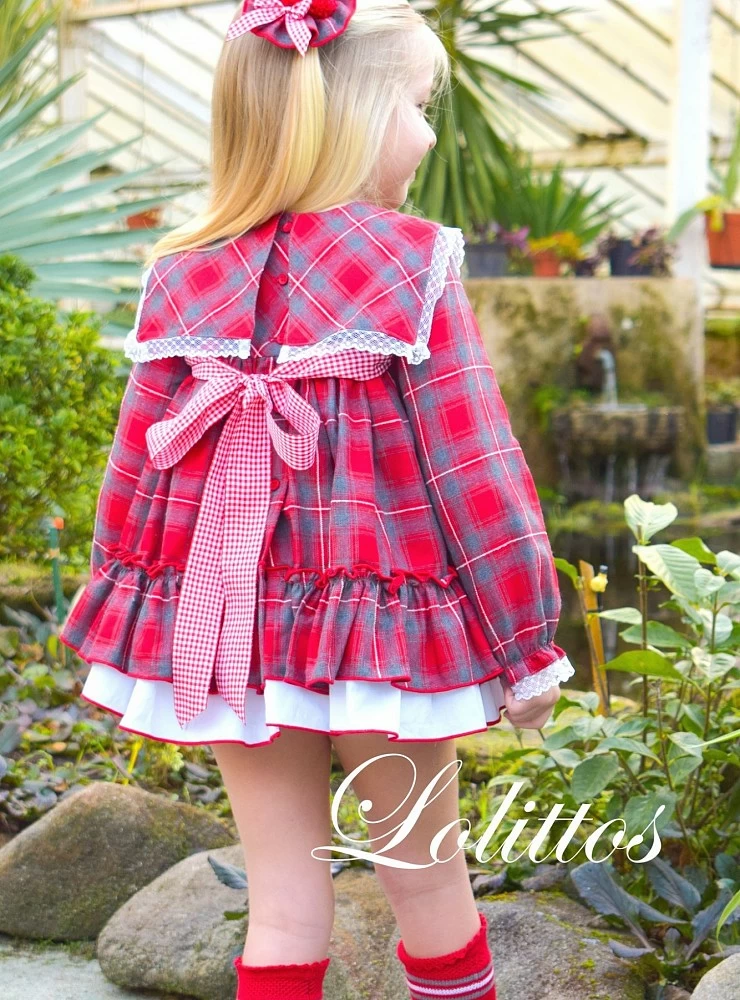 Conjunto Jesusito y braga de Lolittos Colección Nadal