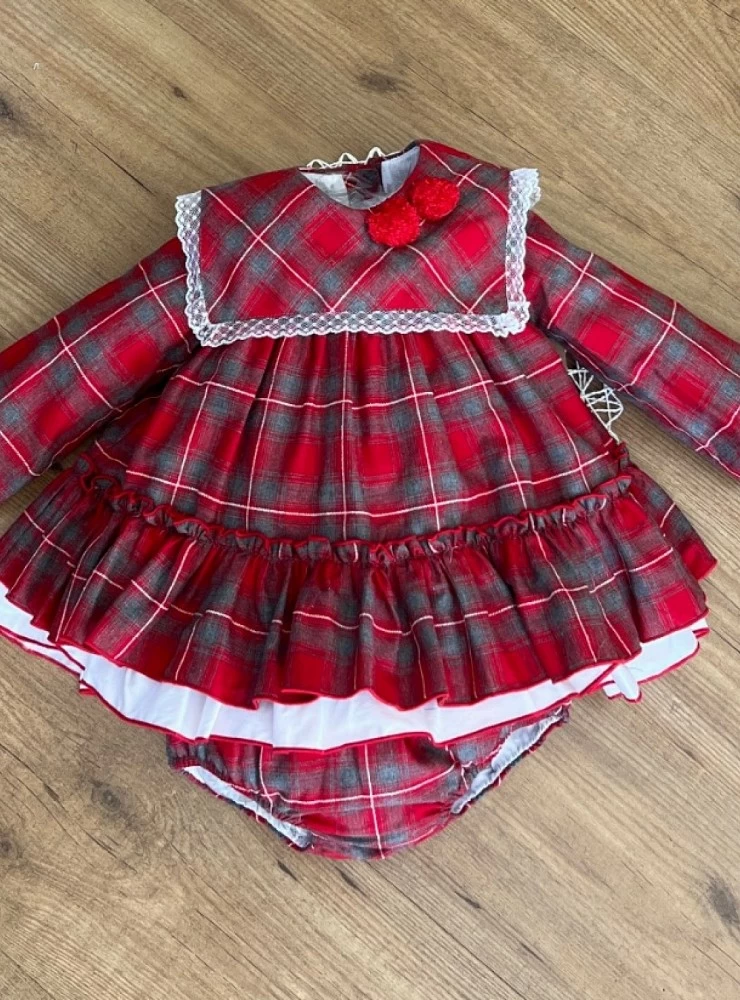 Conjunto Jesusito y braga de Lolittos Colección Nadal