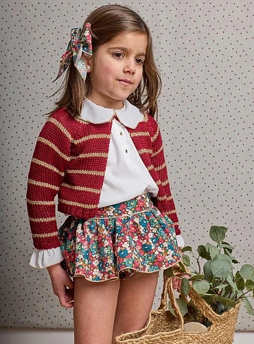 Conjunto niña 3 piezas colección Amsterdam de La Martinica