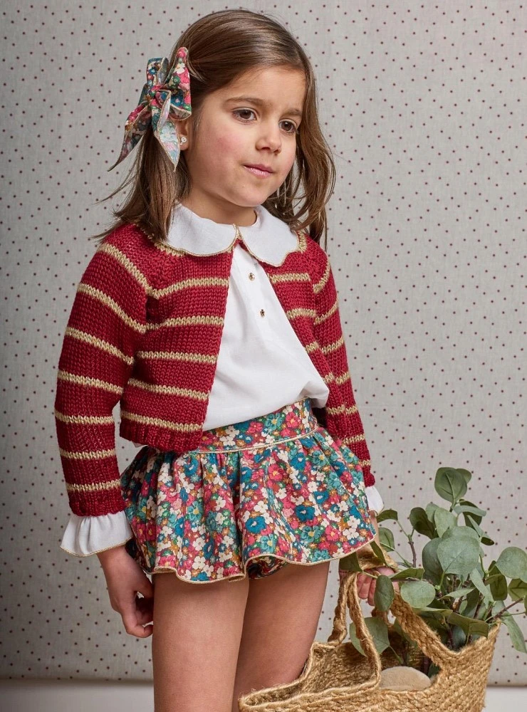 Conjunto niña 3 piezas colección Amsterdam de La Martinica