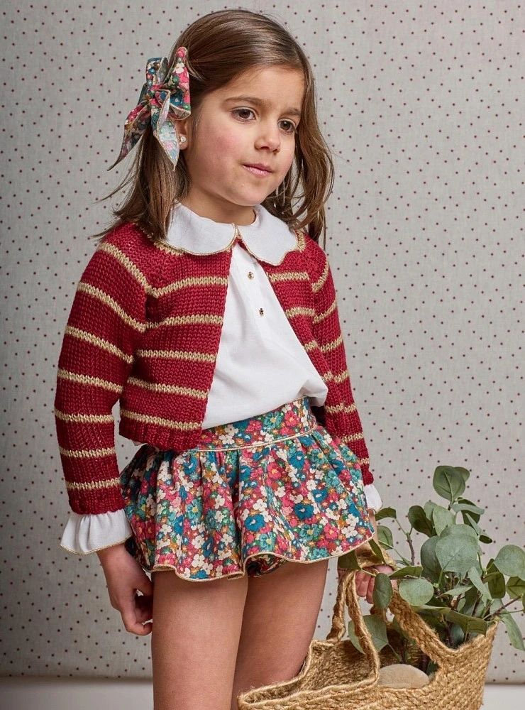 Conjunto niña 3 piezas colección Amsterdam de La Martinica
