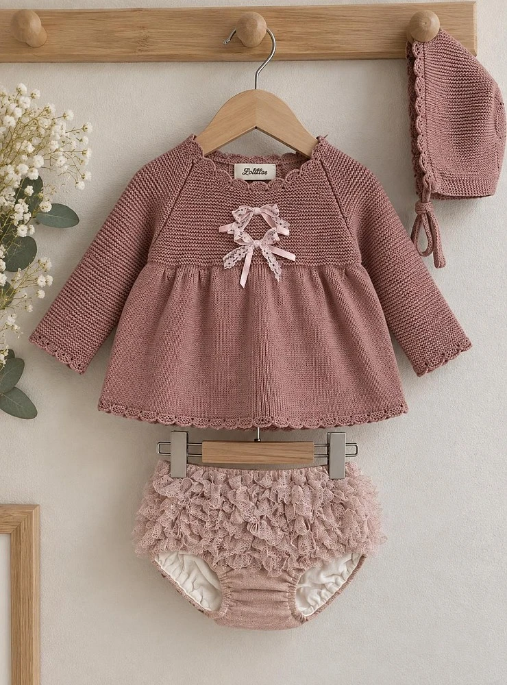 Conjunto Niña 3 Piezas Colección Nana Lolittos